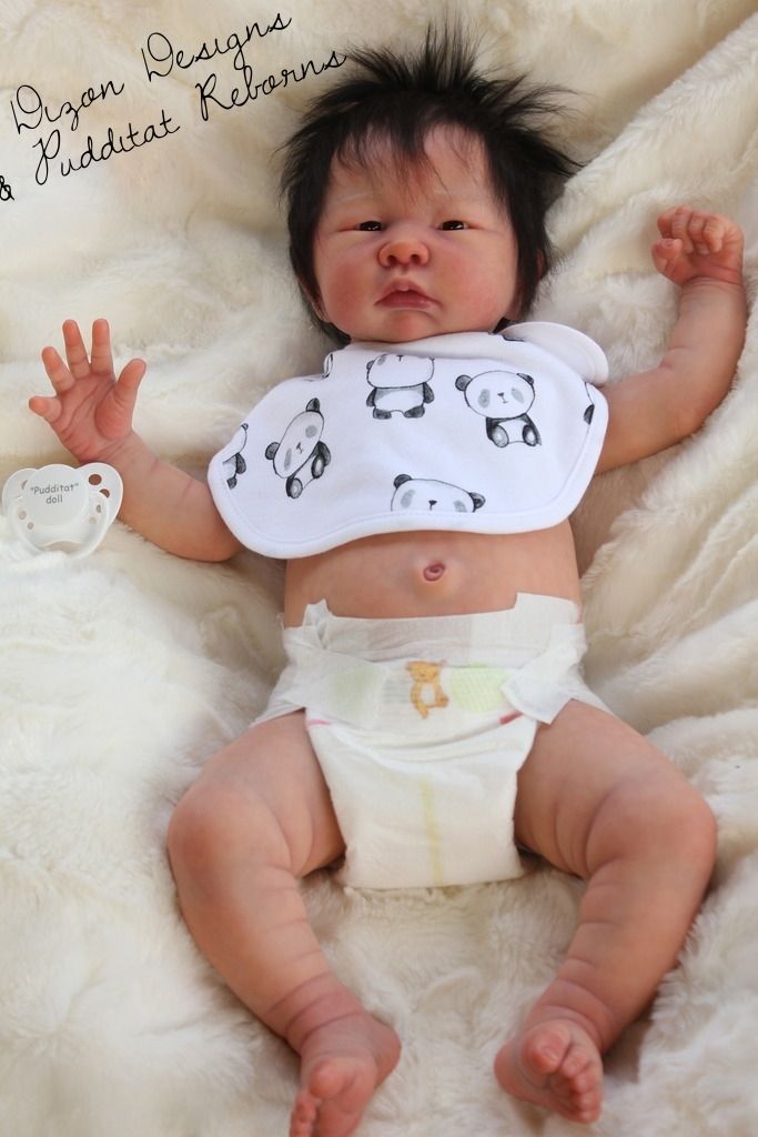 ASIAN Reborn Baby Doll, LULI "PROTOTYPE 1" sculpted by ADRIE STOETE eBay