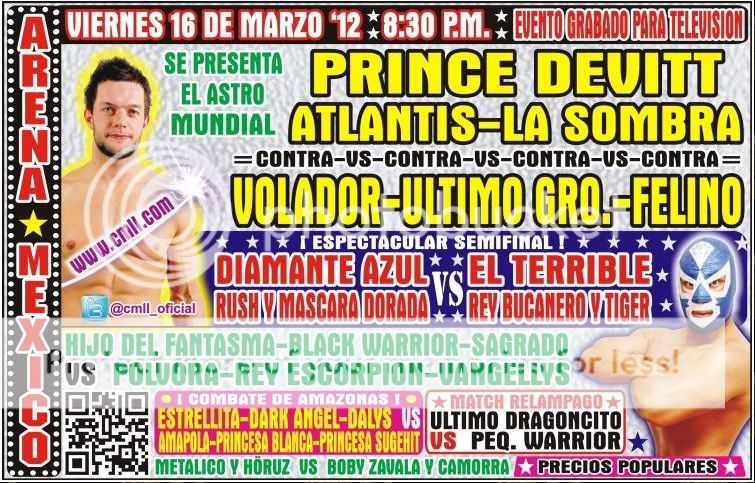 PRINCE DEVITT DEBUTA EN LA ARENA MEXICO