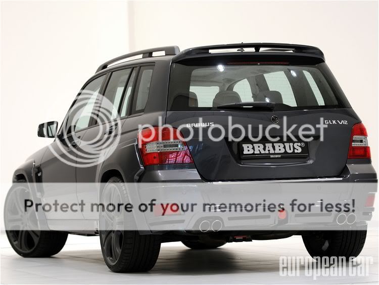 Mercedes-Benz BRABUS GLK V12: 2009 Brabus Mercedes Benz Glk V12. Mercedes-Benz BRABUS GLK V12: